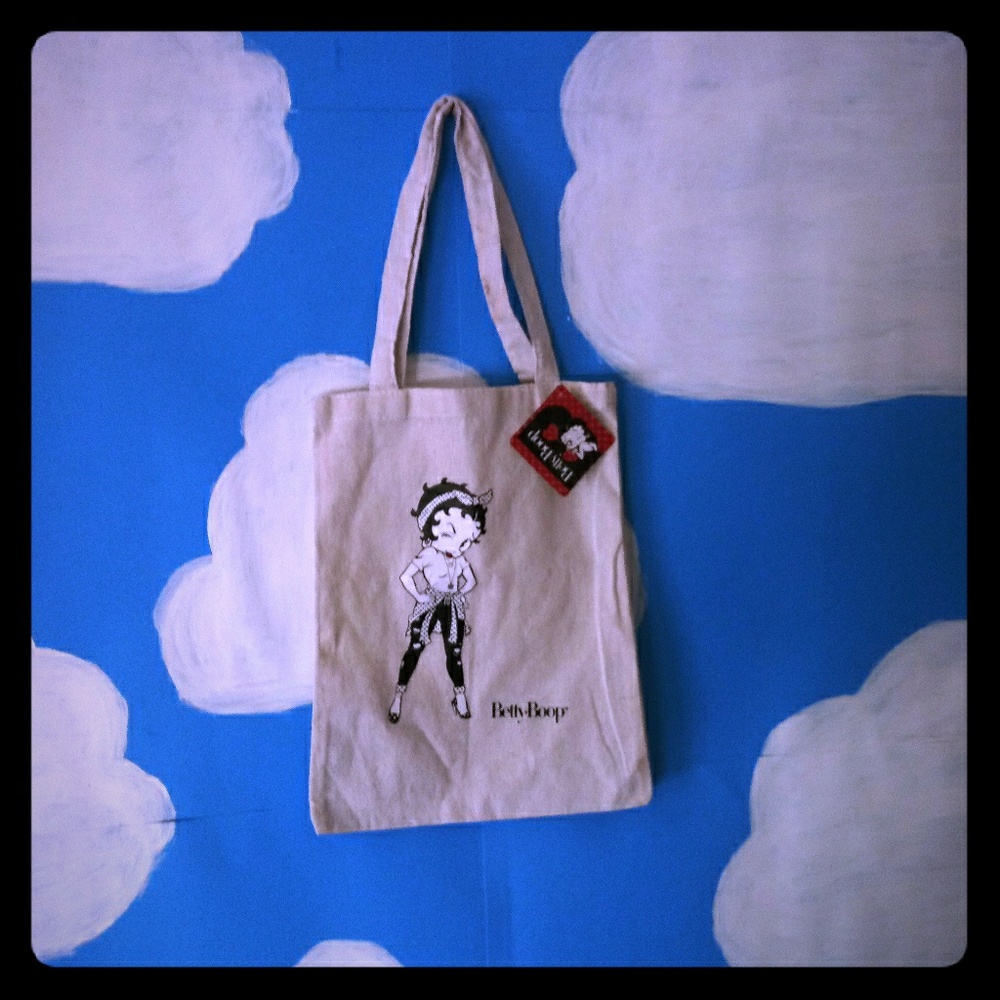 Betty Boop Canvas Bag